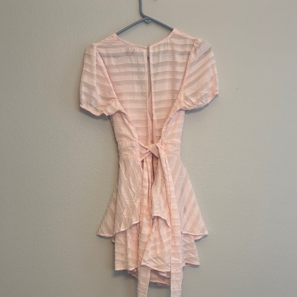 Miami Blush Striped Mini Dress - Picture 3 of 5
